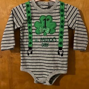 Koala Kids - 1st St Patrick’s Day Long Sleeve Body Suit